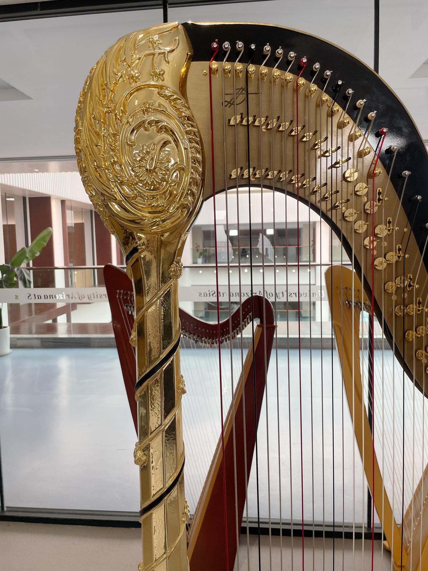 Premium Luxury 47-String Pedal Harp