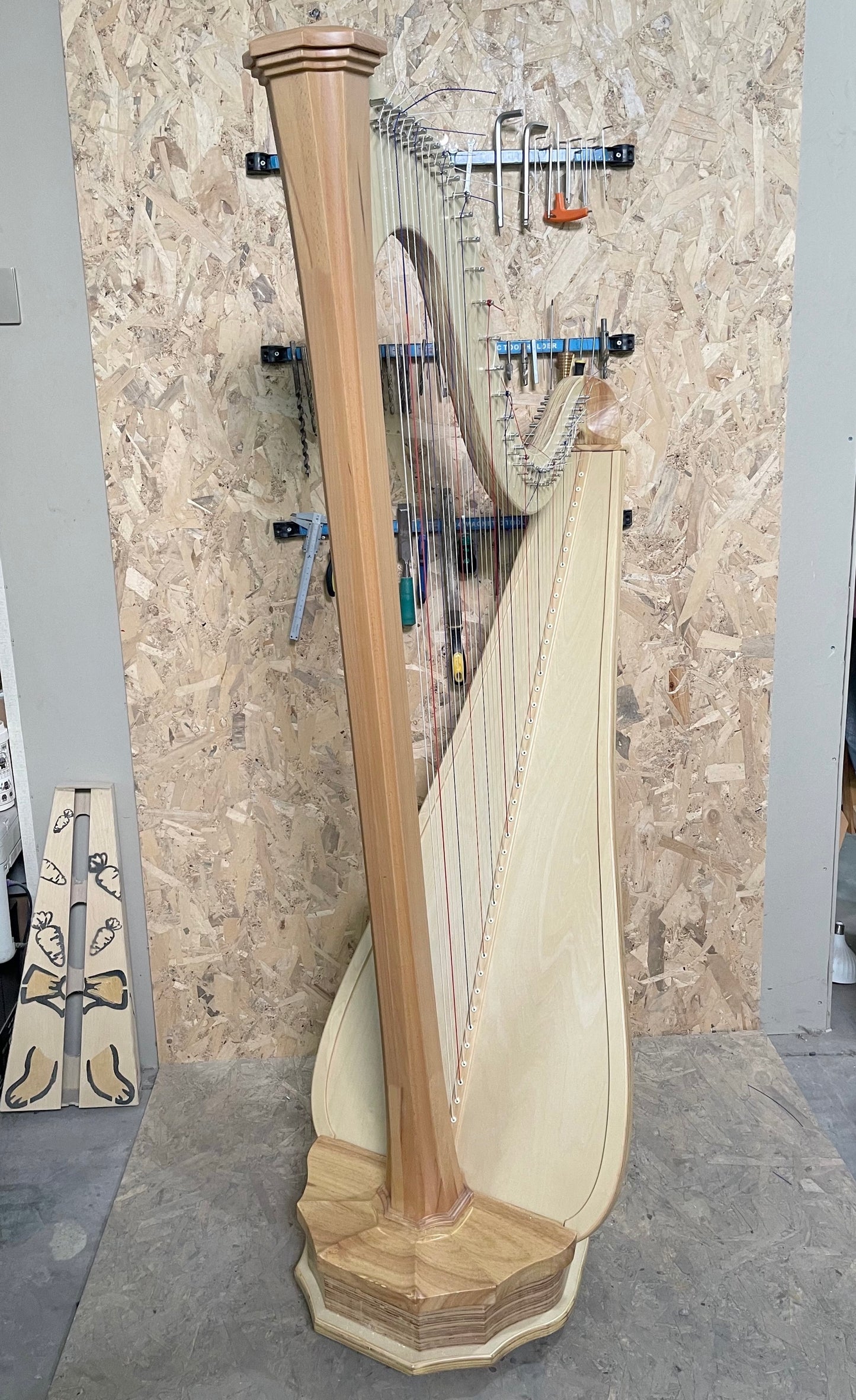 40 String Lever Harp