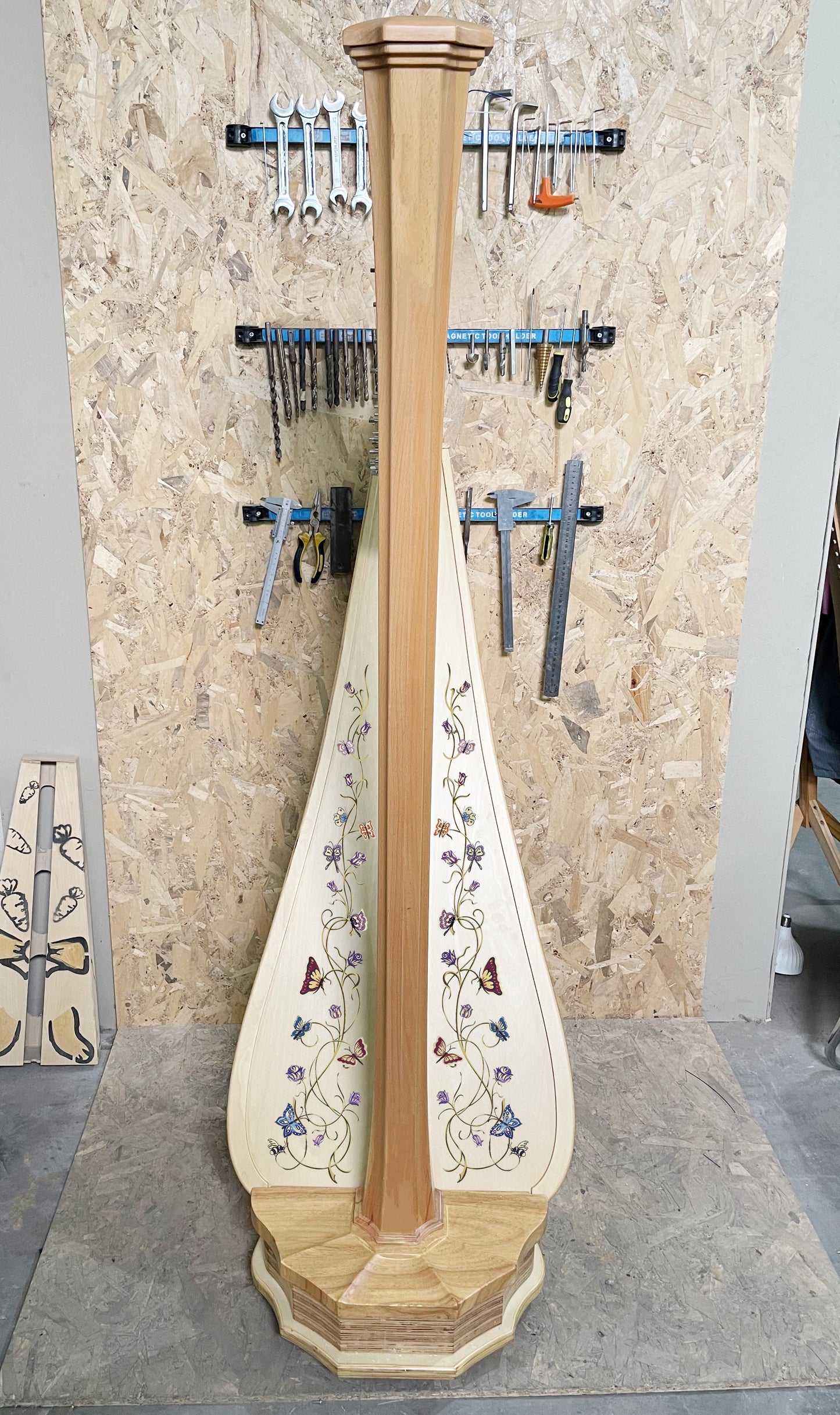 40 String Lever Harp