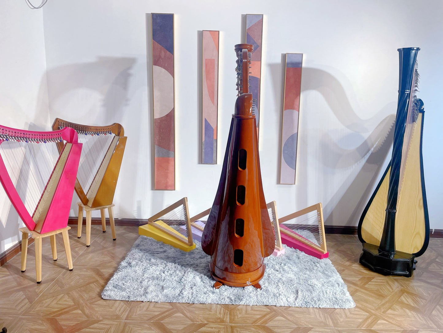 40 String Lever Harp