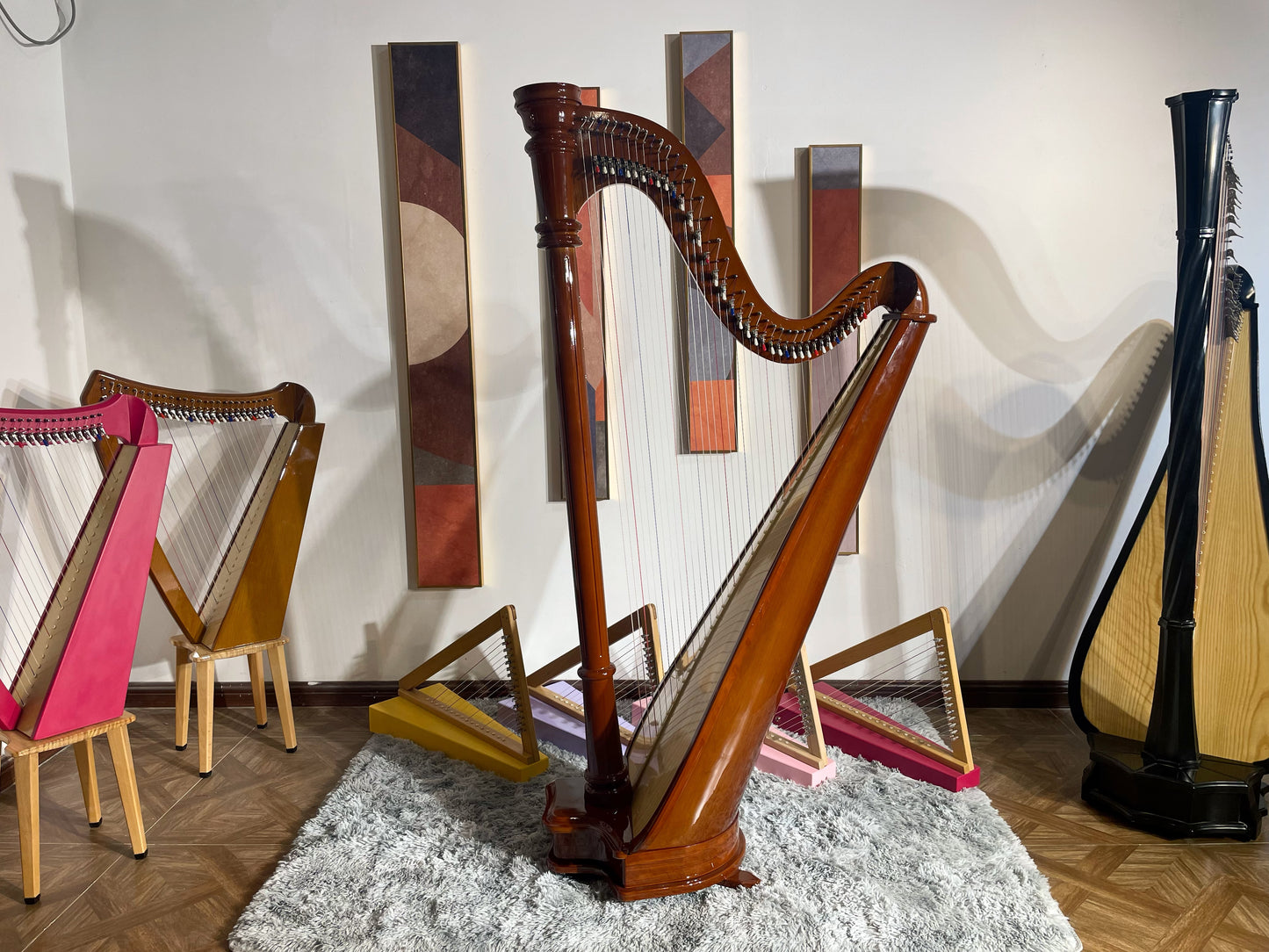 40 String Lever Harp