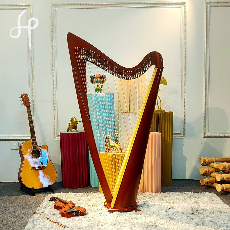 38 String Lever Harp