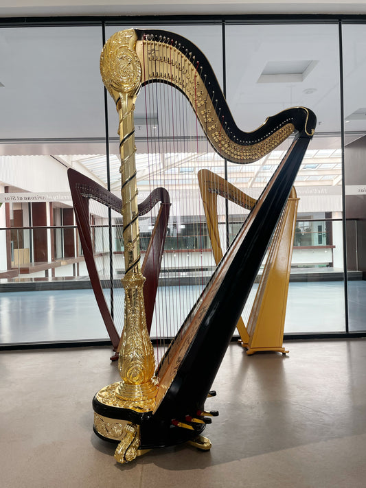 Premium Luxury 47-String Pedal Harp